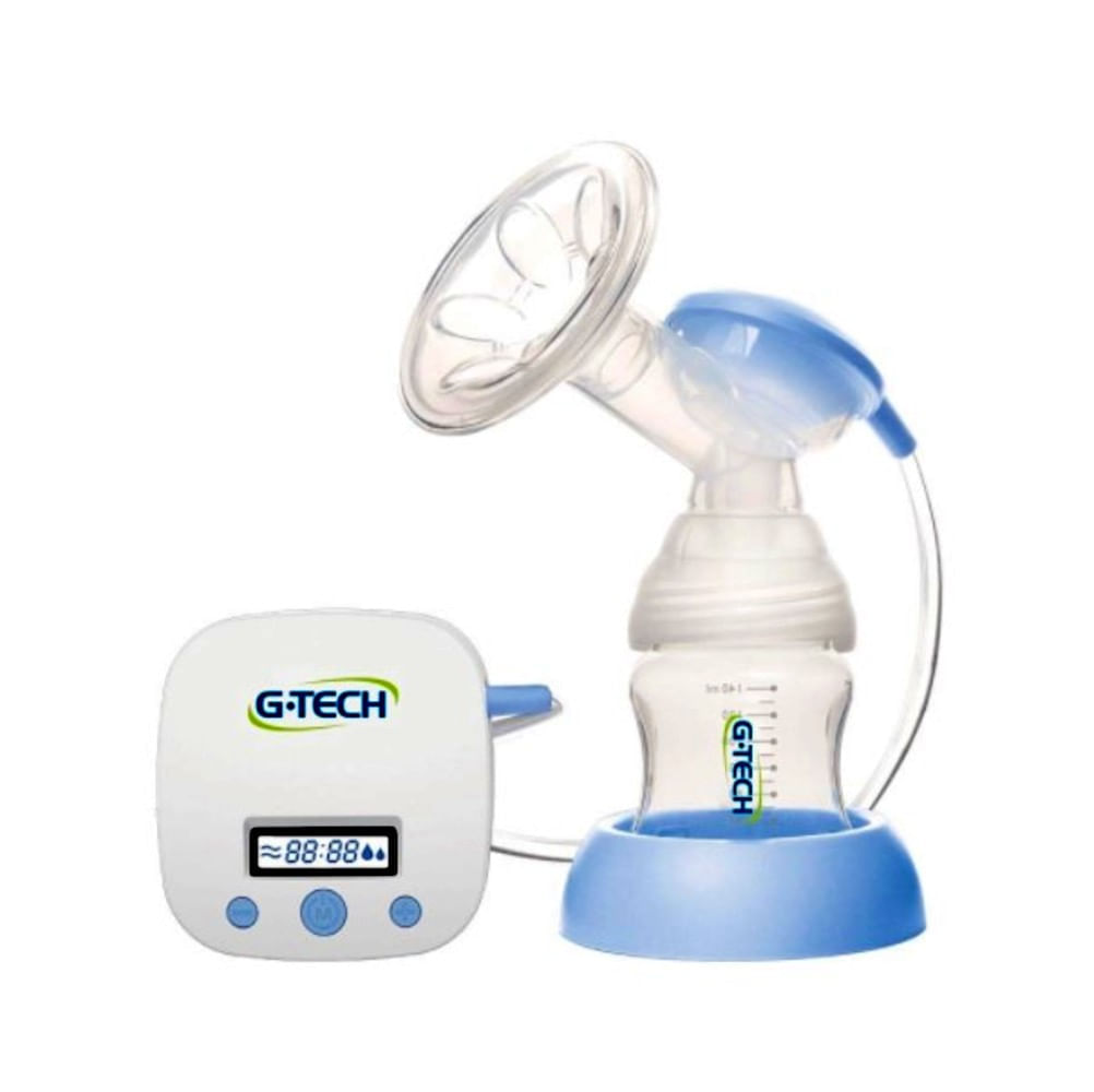Encontraproduto.com.br - Bomba Elétrica Extrator Tira Leite Materno Smart Lcd G-tech