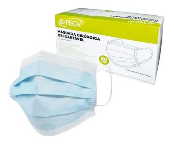 Encontraproduto.com.br - Mascara tripla camada G Tech -50UND