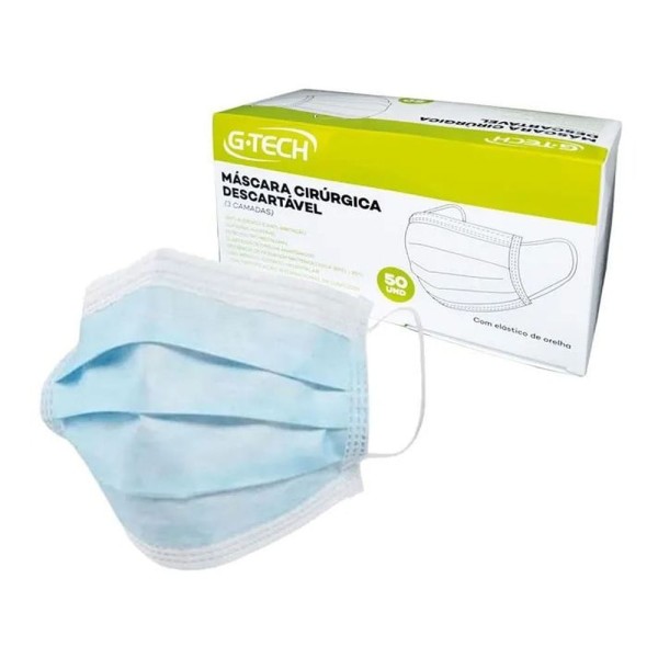 Encontraproduto.com.br - Mascara tripla camada G Tech -50UND