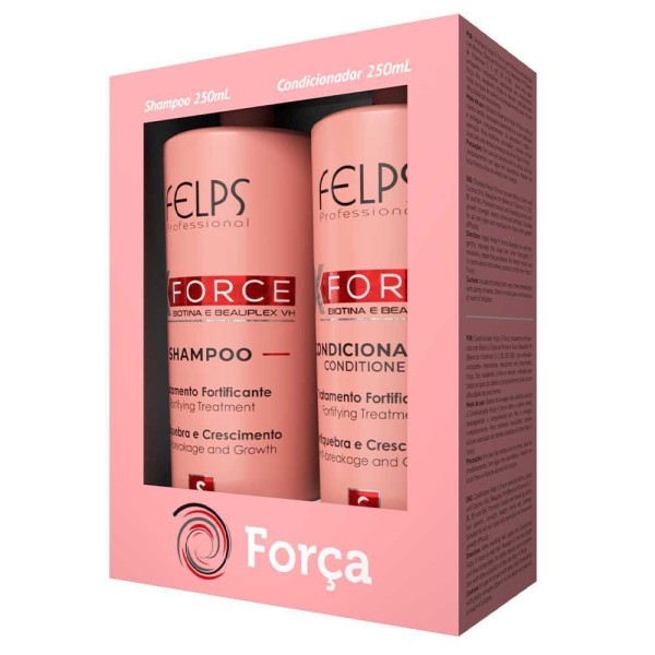 Kit Felps Shampoo + Condicionador XForce 250ml