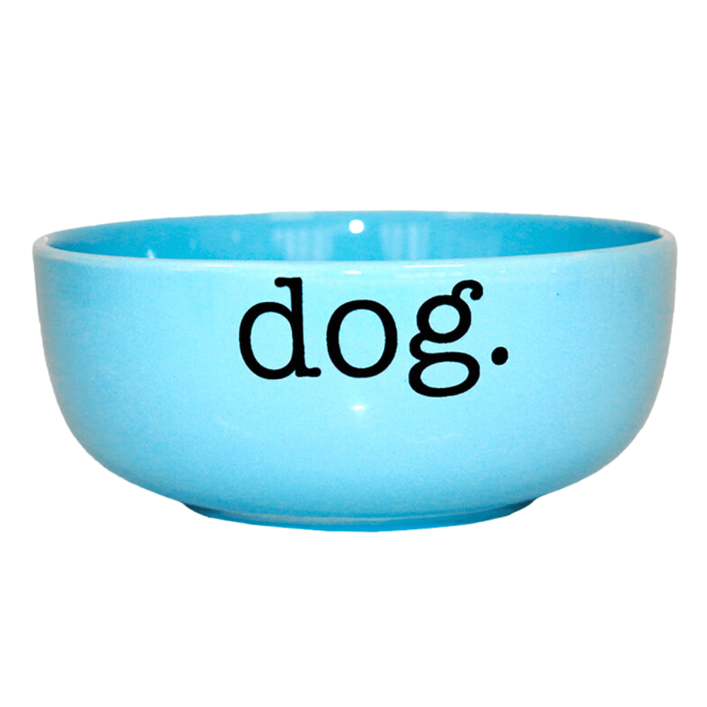 Comedouro Cerâmica P Pet Injet Dog Azul para Cães