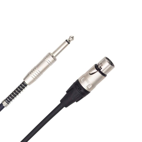 Encontraproduto.com.br - Cabo Para Microfone Emborrachado P10 Xlr 7 Metros Mpae-07 Wireconex [f108]