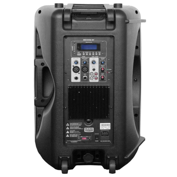 Encontraproduto.com.br - Caixa De Som Amplificada - Ativa 12 Polegadas 200 W Rms - Mark Audio Mk1225a Bt [f108]