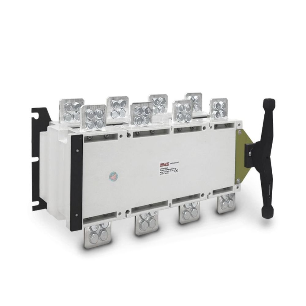 Encontraproduto.com.br - Chave De Transferência Manual Rede-gerador Sem Carga | 3 Posições | Tetrapolar | Sglz4 1600a