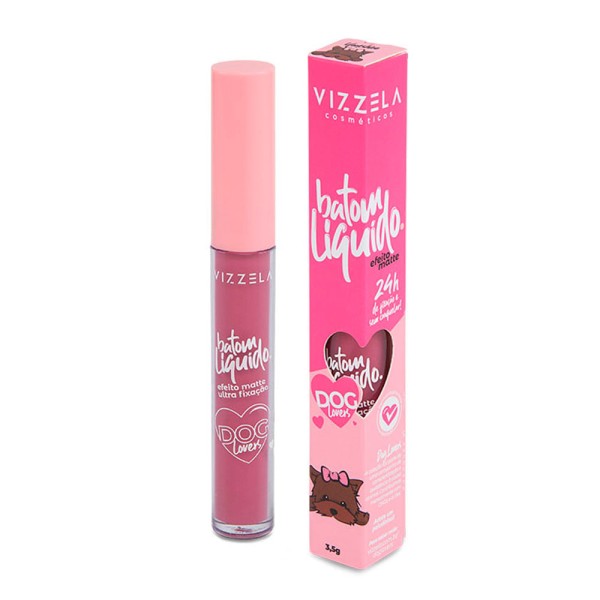 Encontraproduto.com.br - Batom Líquido Vizzela Cor Batom Líquido 05 - Yorkshire