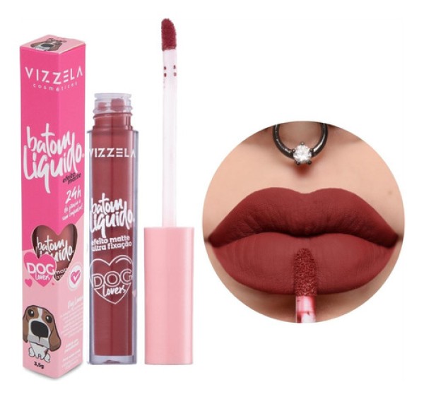 Encontraproduto.com.br - Batom Líquido Vizzela Cor Batom Líquido 05 - Yorkshire