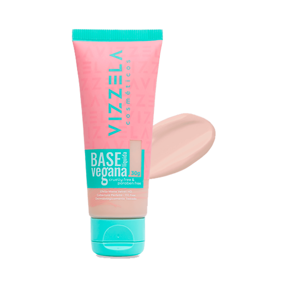 Encontraproduto.com.br - Base Líquida Vizzela Matte Cor 01 - 30g