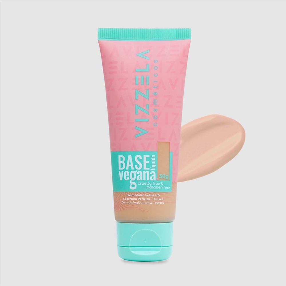 Encontraproduto.com.br - Base Líquida Vizzela Matte Cor 07 - 30g