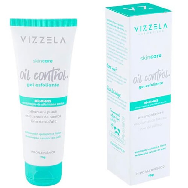 Encontraproduto.com.br - Gel Esfoliante Vizzela Oil Control 75g