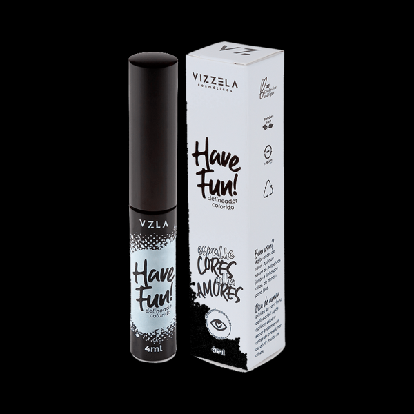 Encontraproduto.com.br - Delineador Colorido Have Fun Vizzela Branco