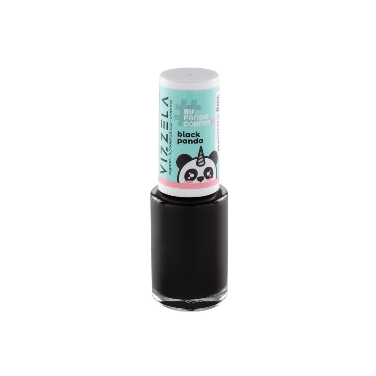 Encontraproduto.com.br - Vizzela #By Pandacórnio - Esmalte 9ml BlackPanda9ml