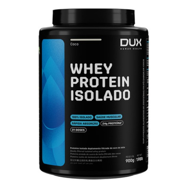 Encontraproduto.com.br - Whey Protein Isolado Pote 900G Dux Nutrition Sabor Coco - 900G