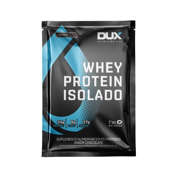 Whey Protein Isolado Sachê 27G Dux Nutrition Sachê Cappuccino
