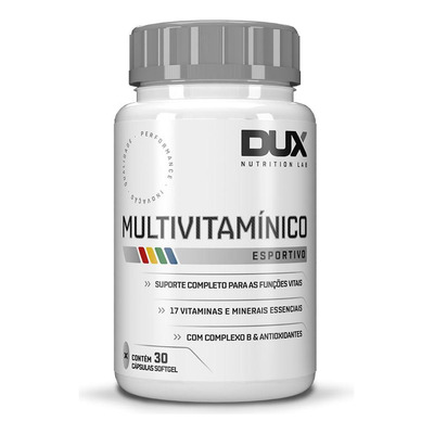MULTIVITAMÍNICO POTE 30 CÁPSULAS Dux Nutrition