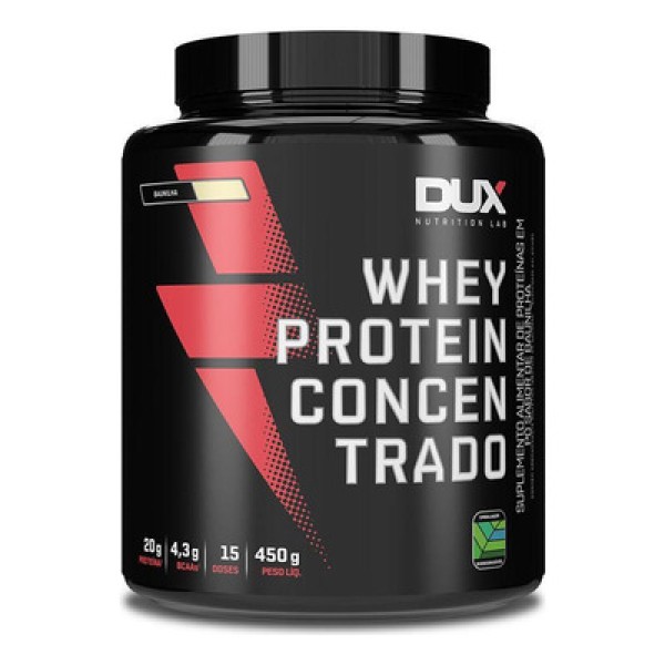 Whey Protein Concentrado Pote 450G Dux Nutrition Cookies - 450G