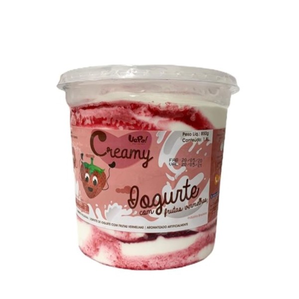 Encontraproduto.com.br - Sorvete Creamy Iogurte Frutas Vermelhas Uepa 1,8 L