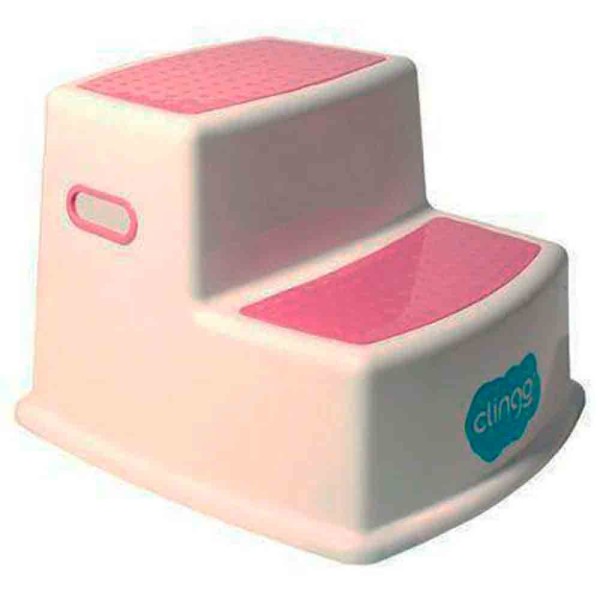 Encontraproduto.com.br - Escadinha com Dois Degraus Infantil Clingo
