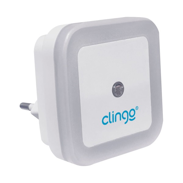 Encontraproduto.com.br - Luz Noturna LED Mini Luminaria Abajur de Tomada C/ Sensor Clingo