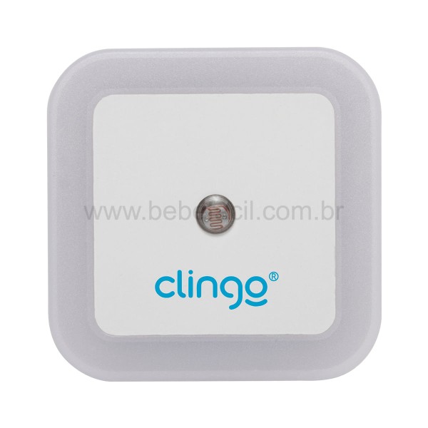Encontraproduto.com.br - Luz Noturna LED Mini Luminaria Abajur de Tomada C/ Sensor Clingo