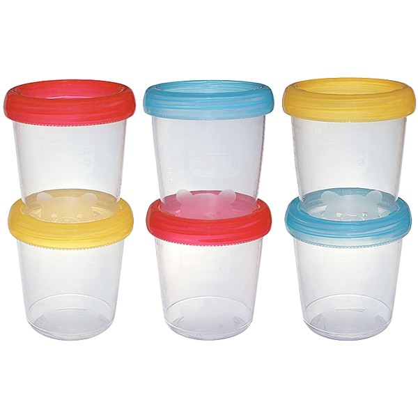 Encontraproduto.com.br - POTES PARA ARMAZENAMENTO LEITE MATERNO E PAPINHA  - C2394