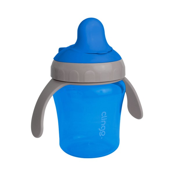 Encontraproduto.com.br - COPO TREINAMENTO COM TAMPA - COLORS AZUL - C2223