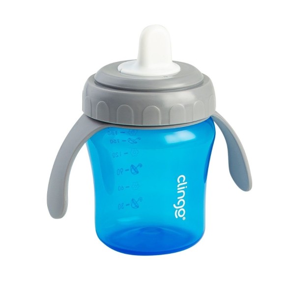 Encontraproduto.com.br - COPO TREINAMENTO COM TAMPA - COLORS AZUL - C2223