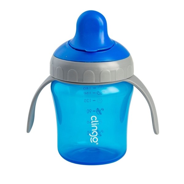 Encontraproduto.com.br - COPO TREINAMENTO COM TAMPA - COLORS AZUL - C2223