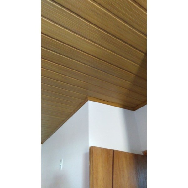 Encontraproduto.com.br - Cantoneira Externa Pvc 25x25mm Com Engate Rápido 4 Unidades Permatti Cerejeira