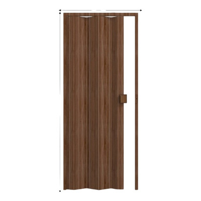Porta Sanfonada Standard Imbuia 060x210 Permatti