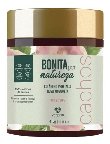 Máscara Yenzah Bonita por Natureza Rosa Mosqueta 470g