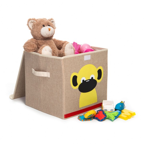 Encontraproduto.com.br - Caixa Coleção Bichos/ Animals Infantil Quarto Bebê Criança