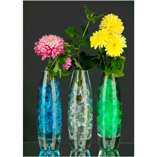 Encontraproduto.com.br - Bolinhas em Gel Decorativas FG Import Vermelha