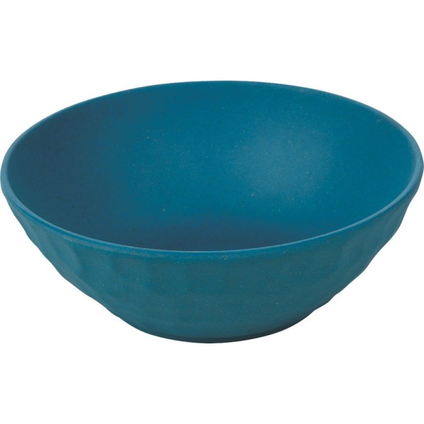 Tigela de Bambu Redonda 14cm Pedra Anji Azul