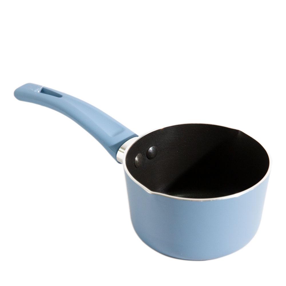 Mini Panela 11cm Antiaderente Casa do Chef Azul