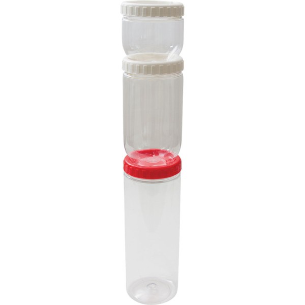 Encontraproduto.com.br - Pote de Encaixe Redondo 1.6L com Rosca Casa do Chef