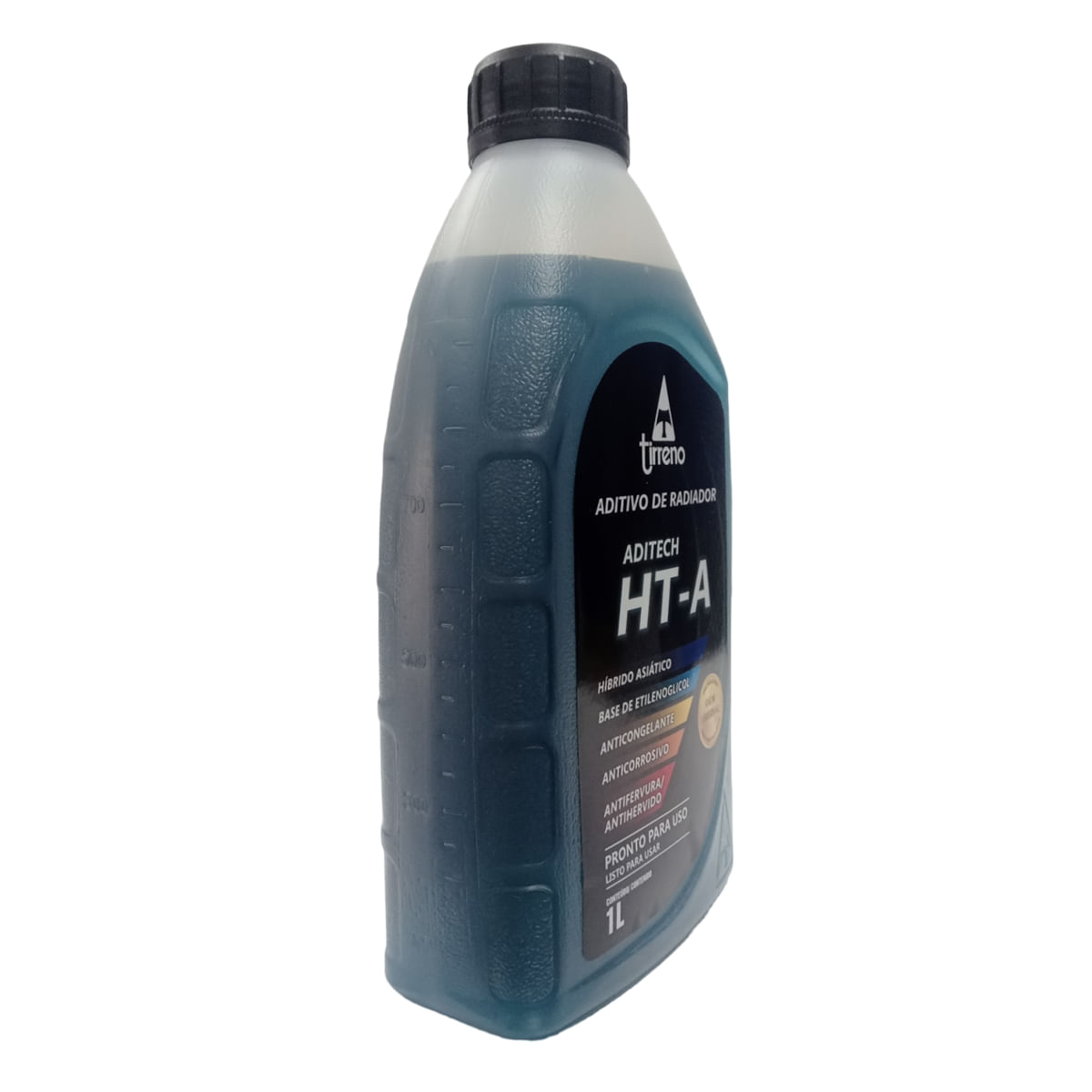 Encontraproduto.com.br - Aditivo para Radiador Tirreno Pronto para Uso HT-A Azul 1L