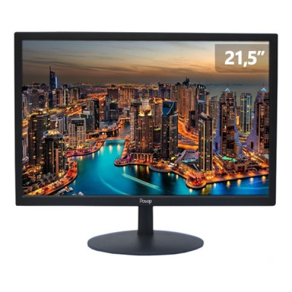 Encontraproduto.com.br - Monitor Pctop 21.5 Led C/Hdmi Preto - Mlp215Hdmi