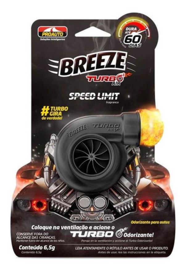 Encontraproduto.com.br - Odorizante Proauto Breeze Turbo Air Unidade