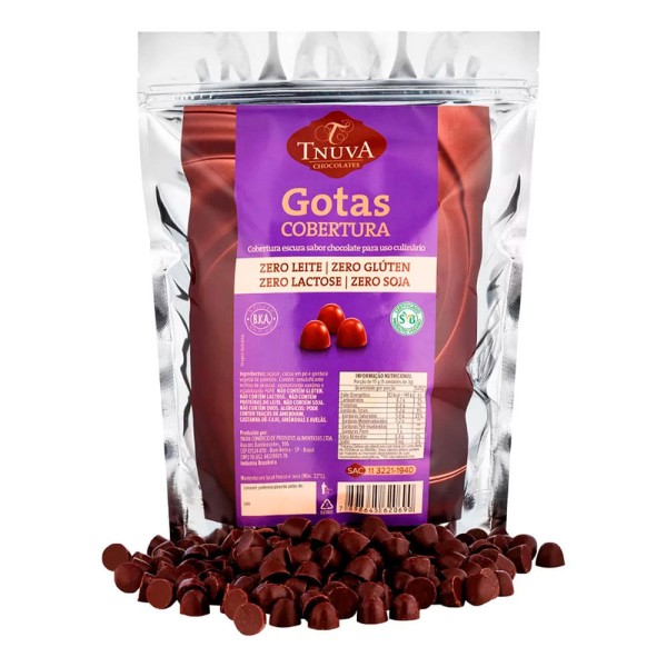 Encontraproduto.com.br - Gotas de Chocolate Tnuva 500g