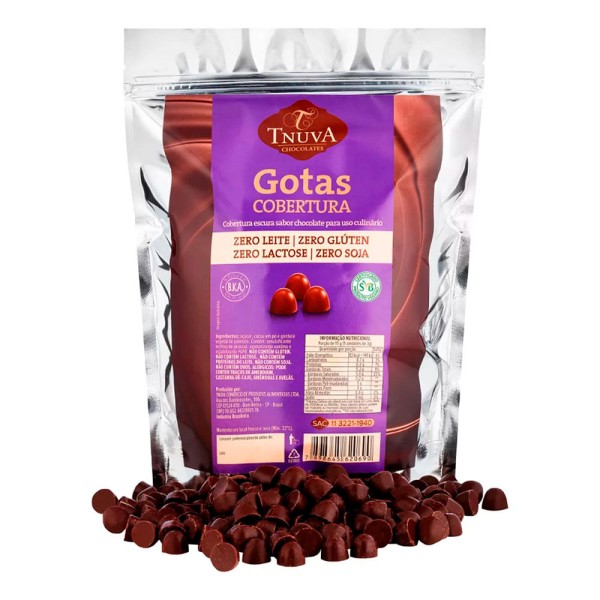 Encontraproduto.com.br - Gotas de Chocolate Tnuva 500g