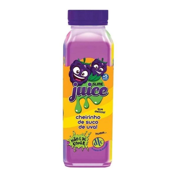Encontraproduto.com.br - Slime Juice - Mundo Slime - Cheirinho de Suco de Uva DTC
