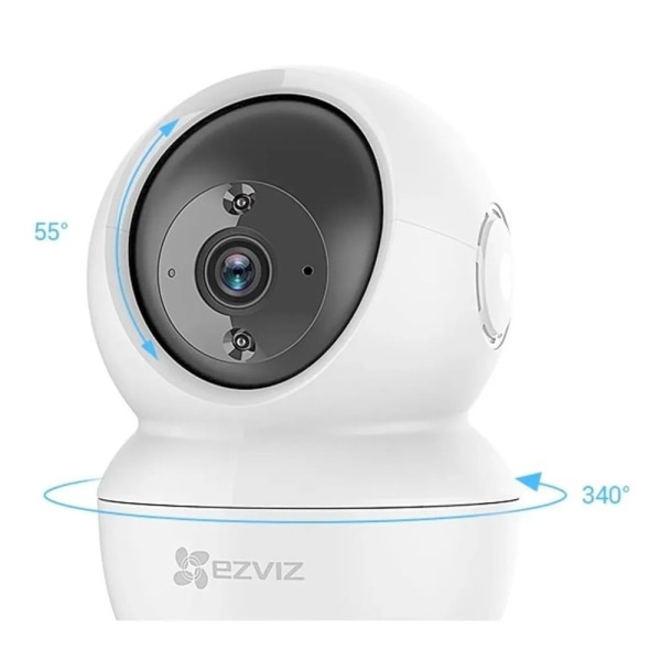 Encontraproduto.com.br - Câmera de Segurança Externa Ezviz C6N 360° Wi-Fi, Full HD, 1080p - CS-C6N-B0-1G2WF