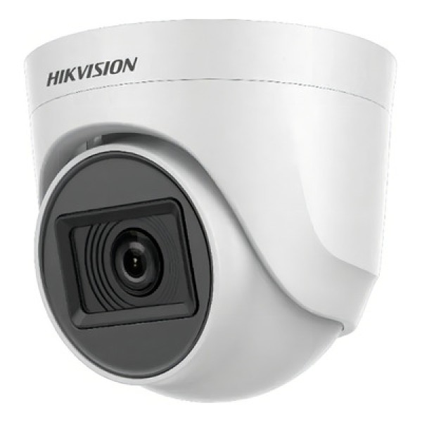 Encontraproduto.com.br - Câmera De Segurança Hikvision Analógica Hybrid Light Turret 1080P DS-2CE76D0T-LPFS(2.8mm) (MP)
