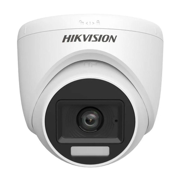 Encontraproduto.com.br - Câmera De Segurança Hikvision Analógica Hybrid Light Turret 1080P DS-2CE76D0T-LPFS(2.8mm) (MP)