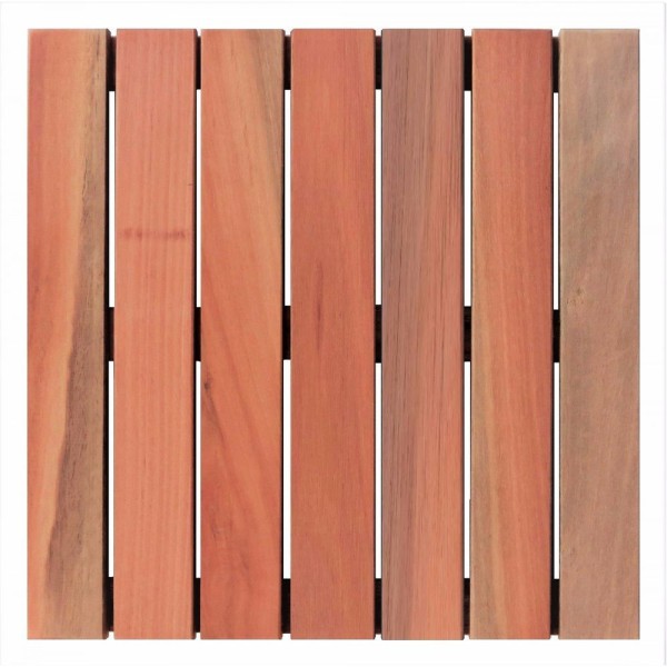 Encontraproduto.com.br - Deck De Madeira Modular Base Madeira Isabela Revestimentos 50cmx50cm Placa Natural