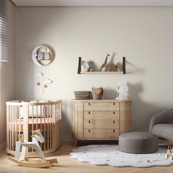 Encontraproduto.com.br - Papel De Parede Bobinex 1020 Textura Ondas 2 Bege