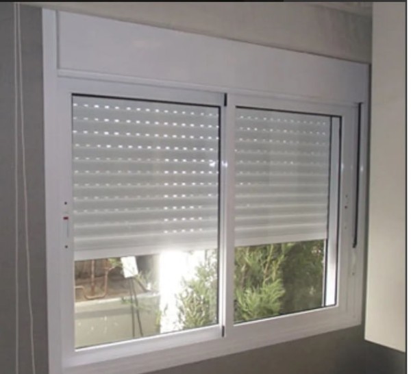 Encontraproduto.com.br - Janela De Correr 2 Folhas Móveis Vlis Com Persiana Integrada 120x200 Branco Topsul Esquadrisul