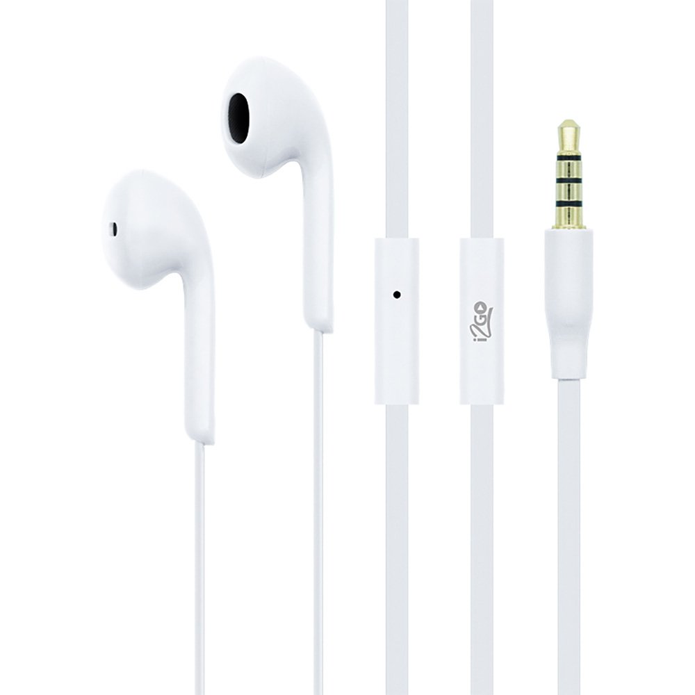 Encontraproduto.com.br - Fone De Ouvido Intra-auricular Com Fio Active Branco I2go