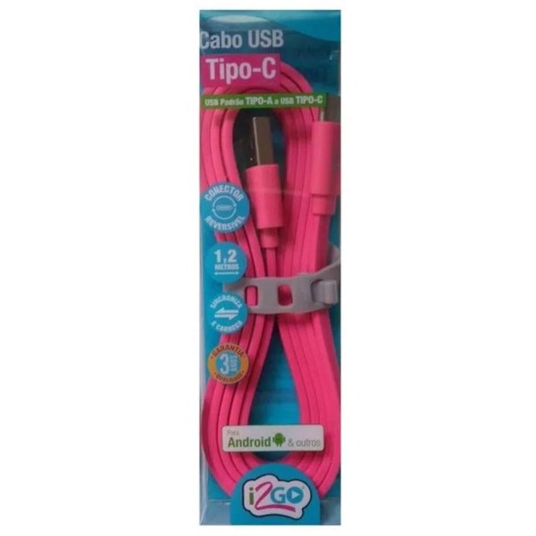 Encontraproduto.com.br - Cabo Usb-C para Usb A I2GO 1.2 MTS I2GCBL55