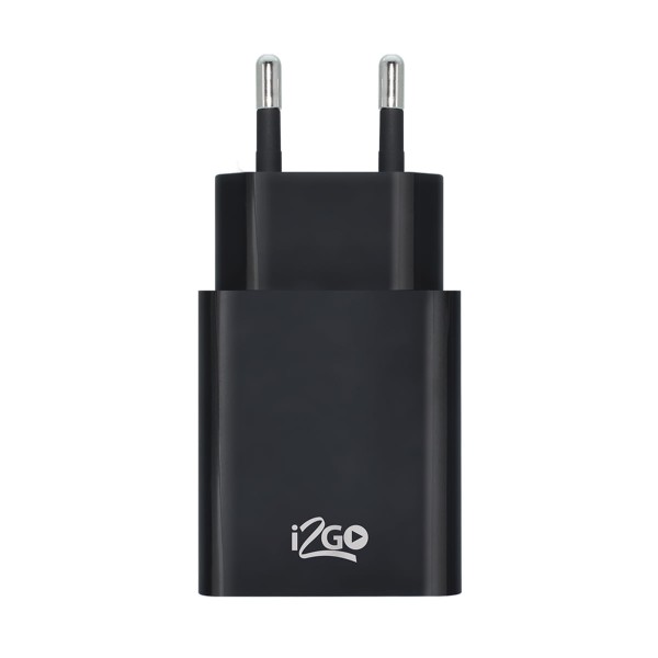 Encontraproduto.com.br - Carregador Parede I2go 2Usb 2.4Amp Bsc Plus